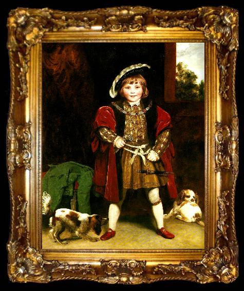 framed  Sir Joshua Reynolds master crewe as henry, ta009-2